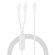 Belkin BoostCharge Pro 5' 140W USB-C to Dual USB-C Braided Cable: Picture 2 thumbnail