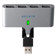 Belkin Hi-Speed USB 2.0 4-Port Swivel Hub, Silver: Picture 1 thumbnail
