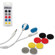 Belkin iPod Earbud Foam Replacements, Pack of 5 Pair of Different Colors, Black, Red, Yellow, Grey & Blue.: Picture 3 thumbnail