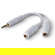 Belkin 3.5mm TRS Male to Dual TRS Female...: Picture 2 thumbnail