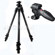 Manfrotto 055CXPRO3 Carbon Fiber Tripod 3-Section with Manfrotto 324RC2 Lightweight Adapto Technopolymer Body Joystick Head with Quick Release, , Dark Gray: Picture 3 thumbnail