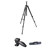 Manfrotto 055XB Black Tripod Kit with 324RC2 Lightweight Adapto Technopolymer Body Joystick Head & Adorama Tripod Case: Picture 4 thumbnail