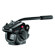 Manfrotto 055XB Black Tripod, with Manfrotto 501HDV Pro Video Fluid Head, & Tapered Tripod Bag, Max. Height 74", Supports 13 lbs.: Picture 2 thumbnail
