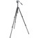 Manfrotto 055XDB Black Basic Tripod with 128LP Micro Fluid Head: Picture 1 thumbnail