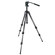 Manfrotto 190CX3 3 Section Carbon Fiber Tripod, with 700RC2 Mini Video Head, Maximum Height 61", Supports 5 lbs.: Picture 3 thumbnail