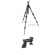 Manfrotto 190CXPRO4 4 Section Carbon Fiber Pro Tripod Legs Kit, with Vanguard GH-100 Grip Head: Picture 3 thumbnail