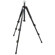 Manfrotto 190XB 3 Section Black Aluminum Tripod Legs with 056 (3025) 3D Junior Head, Max Load: Legs: 11 lbs/Head: 6.7 lb.: Picture 1 thumbnail