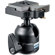 Manfrotto 190XB 3 Section Black Aluminum Tripod Legs with 486RC-2 Compact Ball Head with RC-2 Quick Release, Max Load: Legs: 11 lbs/Head: 13.2 lb.: Picture 2 thumbnail