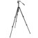 Manfrotto 190XDB 3 Section Black Aluminum Tripod with 700RC2 Mini Video Head, Maximum Height 61", Supports 5 lbs.: Picture 1 thumbnail