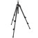 Manfrotto 190XDB 3 Section Black Aluminum Tripod Legs Kit, with Adorama Tripod Case, Double Bubble Level, Tripod Hanger: Picture 1 thumbnail