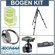 Manfrotto 190XDB 3 Section Black Aluminum Tripod Kit, with Manfrotto 486RC2 Head, Adorama Deluxe Tripod Case, Double Bubble Level, Tripod Hanger: Picture 5 thumbnail