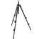 Manfrotto 190XDB 3 Section Black Aluminum Tripod Kit, with Manfrotto 486RC2 Head, Adorama Deluxe Tripod Case, Double Bubble Level, Tripod Hanger: Picture 1 thumbnail