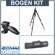 Manfrotto 190XPROB 3 Section Black Aluminum Pro Tripod Kit,with 324RC2 Lightweight Adapto Technopolymer Body Joystick Head & Adorama Tripod Case: Picture 1 thumbnail