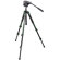 Manfrotto 190XV View Aluminum Green Tripod with Manfrotto 701HDV Pro Fluid Video Mini Head: Picture 1 thumbnail