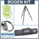 Manfrotto 190XV View Series Lightweight Green Aluminum Tripod Leg Kit, with Adorama Deluxe Tripod Case, Double Bubble Level, Tripod Hanger: Picture 4 thumbnail