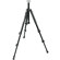 Manfrotto 190XWNB 3 Section Black Aluminum Wilderness Tripod Legs Kit, with Adorama Deluxe Tripod Case, Double Bubble Level, Tripod Hanger: Picture 1 thumbnail