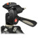 Manfrotto 393 Short Aluminum Tripod with Photo/Video Head, Quick Release, Max Height 47", Supports 5 lbs., Gray: Picture 3 thumbnail