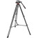 Manfrotto MVT502AM 3-Section Aluminum Telescopic Twin Leg Tripod, 502 Fluid Head