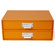 Bigso Birger Two Drawers Chest, Orange: Picture 1 thumbnail