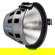Bron Kobold Open Face Reflector for DW 4...: Picture 2 thumbnail