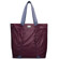 Built City Collection Everyday Shopper Shoulder Bag, Aubergine: Picture 2 thumbnail
