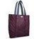 Built City Collection Everyday Shopper Shoulder Bag, Aubergine: Picture 1 thumbnail