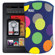 Built Slim Neoprene Sleeve for Kindle Fire, Scatter Dot/Scuba Blue: Picture 3 thumbnail