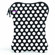 Built Neoprene 12-13" Laptop Sleeve, Big Dot Black & White: Picture 2 thumbnail