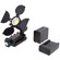 Bower Digital Professional On Camera 15W LED Light with Barn Doors: Picture 4 thumbnail