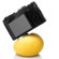 BallPod 3.14" / 8cm Camera Pod, Nonslip Silicon, 10.5 oz Load Capacity, Yellow: Picture 1 thumbnail