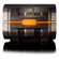 Braven BRV-1 Portable Wireless Speaker with 1400mA battery - Black with Orange Relief and Gray Grill: Picture 1 thumbnail