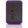 Braven 570 Portable Wireless Speaker, with 1200mAh Battery - Purple paint finish with Black end caps: Picture 1 thumbnail