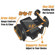 Bracketron Golf Cart Mount with Grip-iT: Picture 3 thumbnail