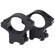 BSA Optics 1" Diameter Weaver Style, Medium Mounting Rings for Air Rifles & .22 Rim Fires, Matte Black.: Picture 2 thumbnail