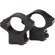 BSA Optics 1" Diameter Weaver Style, Medium Mounting Rings for Center Fire Rifles, Matte Black.: Picture 1 thumbnail