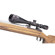 BSA Optics 6-24x44mm Platinum Series Riflescope, Matte Black Finish with Fine Crosshair Dot Reticle, AO & Target Turrets.: Picture 2 thumbnail