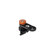 Bright Tangerine Rangefinder Rail Carriage: Picture 1 thumbnail