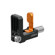 Bright Tangerine C50 HDMI Clamp: Picture 1 thumbnail