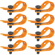 Bright Tangerine Loom Cable Tidy: Picture 1 thumbnail