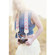 Bloom Theory "Chevron" Fashion Camera Strap, Peach: Picture 2 thumbnail