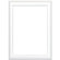 Burnes of Boston Napa, Wood Picture Frame for a 5x7" Photograph, Color: White.: Picture 1 thumbnail
