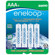 Sanyo Eneloop AAA Rechargeable Ni-MH Battery, 1500 Cycle, 4 Pack: Picture 1 thumbnail