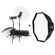 Bowens Gemini 500R/500R Studio Kit, with Two 500 watt Second Monolights, Umbrellas, Stands & Carry Bag, & Pulsar TX Kit - Bundle - with Bowens Lumiair Octobank 90 Softbox with Rear Cowell, Front Diffuser, Internal Diffuser, Support Rods & Carry Case: Picture 3 thumbnail