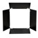 Bowens Limelite Mosaic 30x30cm Daylight LED Panel - Bundle - with Bowens Limelite Mosaic 1x1 Panel 4-Leaf Barn-Door Set & Bowens Air Cushioned Heavy Duty Black Light Stand, 13.6' Max Height: Picture 3 thumbnail