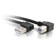 C2G 2m (6.56') USB 2.0 Right Angle A/B Cable, Black: Picture 2 thumbnail