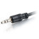 C2G 75'/22.86m CMG-Rated 3.5mm Stereo Audio Cable with Low Profile Connectors: Picture 1 thumbnail