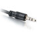 C2G 75'/22.86m CMG-Rated 3.5mm Stereo Audio Cable with Low Profile Connectors: Picture 2 thumbnail