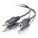 C2G Cables to Go 6'/1.82m 3.5mm M/F Ster...: Picture 1 thumbnail