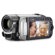 Canon FS200 Flash Memory Camcorder with 37x Optical Zoom, 2000x Digital Zoom, 2.7" Color LCD Display, Silver: Picture 5 thumbnail