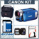 Canon FS400 Camcorder Kit, Blue: Picture 5 thumbnail